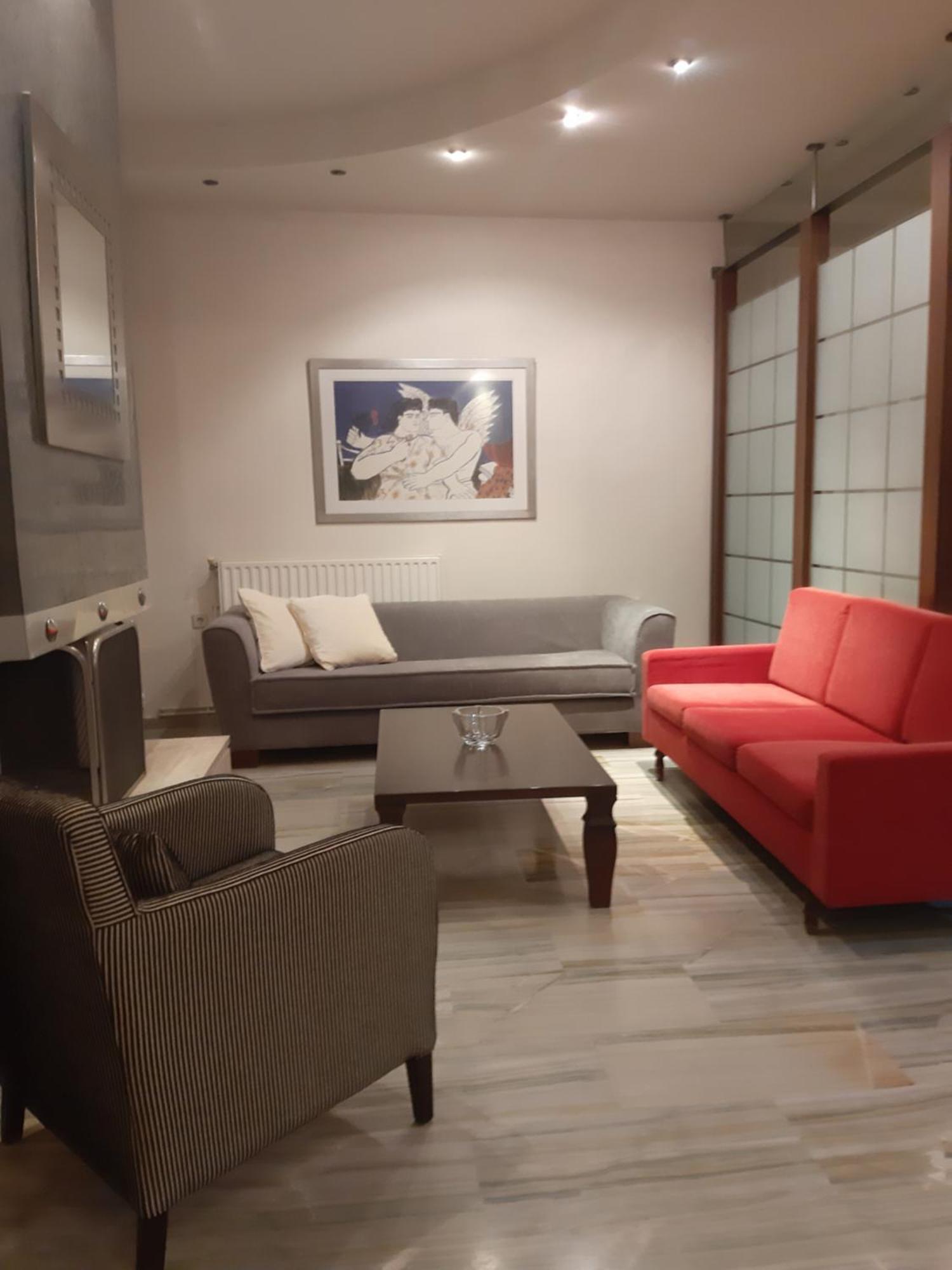 Elegante Apartamento Centrale Tríkala Exterior foto