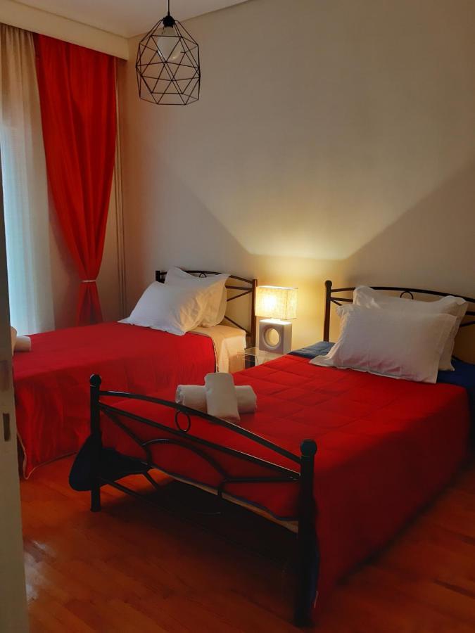 Elegante Apartamento Centrale Tríkala Exterior foto